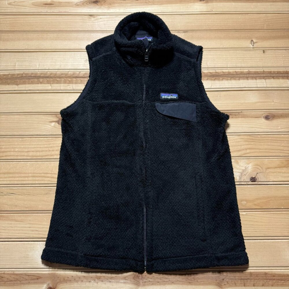 Patagonia Re-Tool Zip Up Mock Neck Thermal Fleece Outdoor Vest Women's - Medium